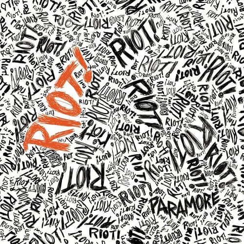 Tipografía Riot 1 paramore s riot album font by deadbirdsfly d33rb981