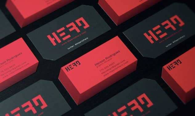 10 Tarjetas de visita para inspirarse 1 hero business card